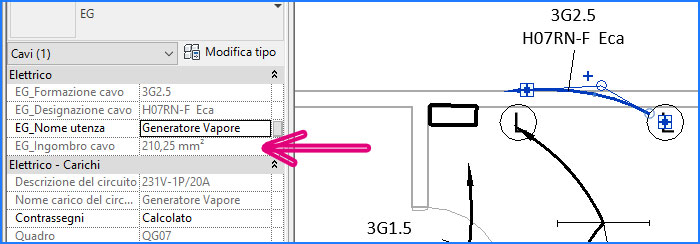 Estimation of cable dimensions