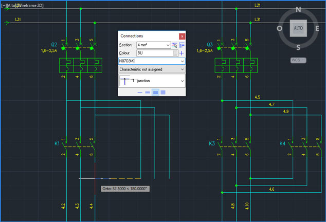 Wire tracking with automatic phase hooking